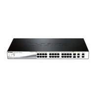 DES 1210, Switch, managed, 24x10/100 + 2x