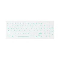 Hygiene Backlit Compact Keyboard with NumPad Fully