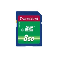 Flash-Speicherkarte, 8GB, Class 4, SDHC
