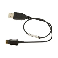 Headsetadapter, Quick Disconnect Stecker bis USB Stecker