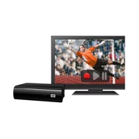 MyBook AV-TV WDBGLG0010HBK, Festplatte, 1TB -