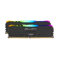 Ballistix RGB, DDR4, kit, 32 GB: 2x16GB -