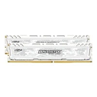 Ballistix Sport LT weiß DIMM Kit 8GB, DDR4-2400