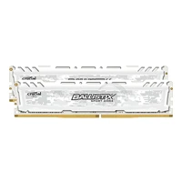Ballistix Sport LT weiß DIMM Kit 16GB, DDR4-2400
