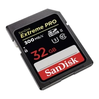 Extreme PRO SDHC 32GB 300MB/s UHS-II U3/Class 10