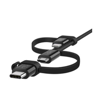 Kabel USB A auf Micro-USB B 1,2m Schwarz
