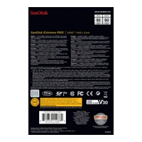 Extreme PRO SDXC 256GB, UHS-I U3/Class 1