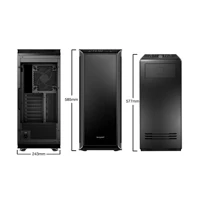 Dark Base Pro 900 silber mit Sichtfenster