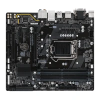 GA-H270M-DS3H , µATX -Mainboard, Intel H270 , 4x