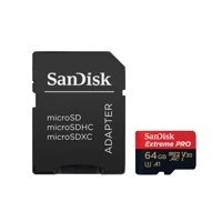 Extreme PRO microSDXC Kit 64GB, 100MB/s,
