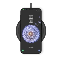 BoostUp Wireless Charging Pad 10W schwar