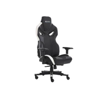 Voodoo Gaming Chair Black/Whit