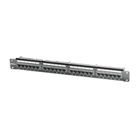 PatchPanel - Schwarz - 24Port 24Port, Schwarz