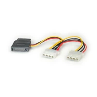 Y-Adapterkabel - Netzsplitter - 15 PIN SATA