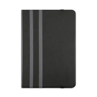 Twin Stripe - Flip-Hülle für Tablet - Schwarz