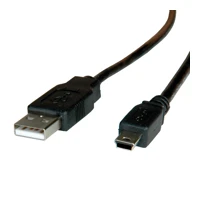 USB-Kabel - USB Typ A, 4polig (M) - Mini-USB, Typ
