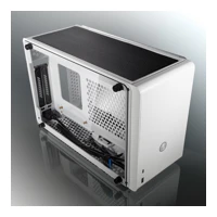 Ophion Mini-ITX Gehäuse Tempered Glass, weiß -