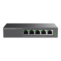 GWN7700P Unmanaged Switch 5-Port 4x PoE, Switch -