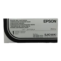 SJIC18(K), Schwarz, original, Tintenpatrone