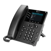 VVX 350 Business IP Phone, VoIP-Telefon, dreiweg