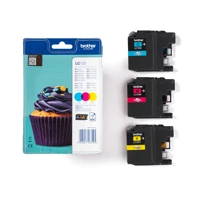 Tinte LC123 RainbowPack CMY, Multipack