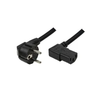 2direct - Stromkabel - IEC 60320 C13 gewinkelt bis