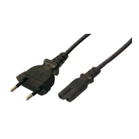 2direct - Stromkabel - Eurostecker (M) bis IEC 6032