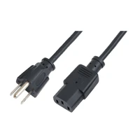 2direct - Stromkabel - IEC 60320 C13 bis NEMA 5-15P