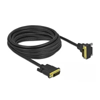 DVI-Kabel, Single Link, DVI-D Stecker gewinkelt zu