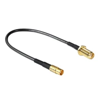 DeLock Antennenkabel, MCX Buchse bis SMA Buchse, 20cm -