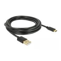 USB-Kabel, USB-C Stecker zu USB Stecker, USB 2.0-3A -
