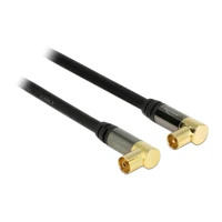 DeLock Antennenkabel, UHF-Steckverbinder Buchse zu UHF-Ste