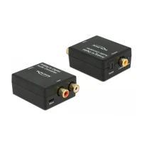 DeLock Analog-Digital-Audiowandler, Schwarz