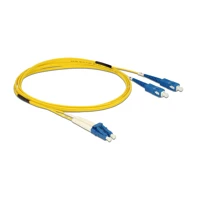 Netzwerkkabel, LC Single-Modus Stecker bis SC