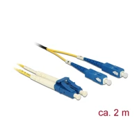 DeLock Netzwerkkabel, LC Single-Modus Stecker bis SC