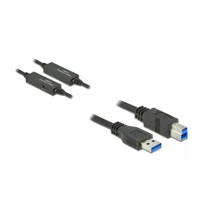 DeLock USB-Kabel, USB Typ A Stecker zu USB Type B Stecker, USB