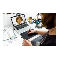 One by Wacom, Digitalisierer, rechts- und