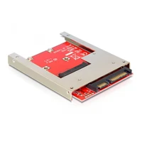 Converter SATA 22 pin > mSATA with 2,5" Frame -