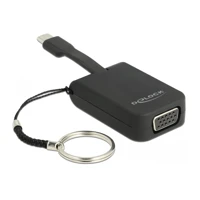 DeLock Externer Videoadapter, RTD2169U, USB-C, VGA -