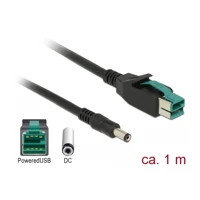 Powered USB-Kabel, USB PlusPower (12 V) Stecker bis