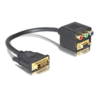 VGA-Adapter, DVI-I Stecker zu HD-15 (VGA), RCA Buchse -
