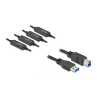 DeLock USB-Kabel, USB Typ A Stecker zu USB Type B Stecker, USB