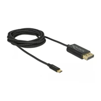 DeLock DisplayPort-Kabel, USB-C Stecker zu DisplayPort Stecker -