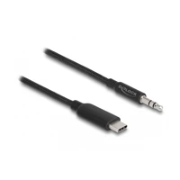 DeLock Audiokabel, 24 pin USB-C Stecker zu mini-phone