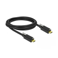USB-Kabel, USB-C Stecker schraubbar zu USB-C Stecker