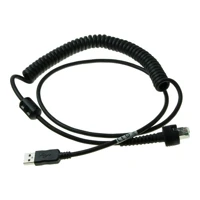 USB-Kabel - USB - IP67 - 2.4 m - gewickelt - für Po
