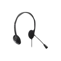 Stereo On-Ear Headset (USB), Microphone Boom, Polyb