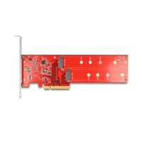 PCI Express x8 Karte zu 2 x intern NVMe M.2 Key M 1