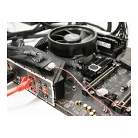 Kühlkoerper mit Lüfter für M.2 SSD 2280 schwarz - <
