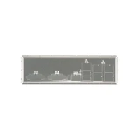 I/O Shield, System-E/A-Abdeckplatte -